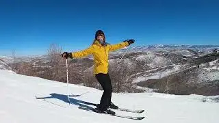Snowboarding at Park City