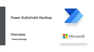 Power Automate Desktop Basics