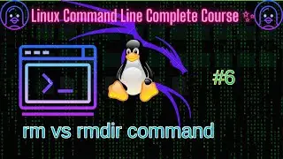 Master Linux Command line #6 // rm vs rmdir command explained 