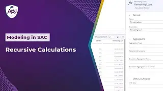 Recursive Calculations in SAP Analytics Cloud