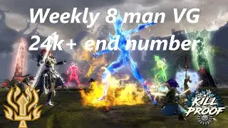 GW2 | Vale Guardian 8 man | Warrior PoV