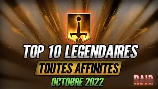 Top 10 Légendaires - Octobre 2022 - Raid Shadow Legends