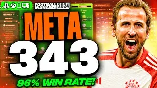 *New* META 343 FM24 Tactics! | Best FM24 Tactics For PC, Console And Mobile!