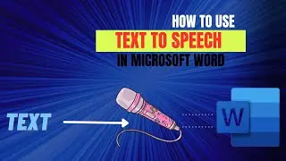How To Enable Text To Speech In Microsoft Word 