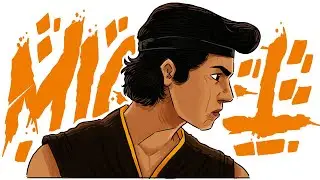 Easy Way to draw Miguel from Cobra Kai for Beginers