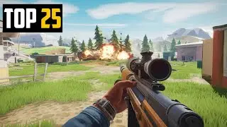 25 Tactical FPS/TPS Mobile Games with INCREDIBLE Realism!