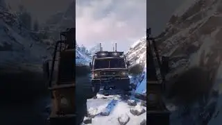 Утопил грузовик! Узкое место! SnowRunner 2022