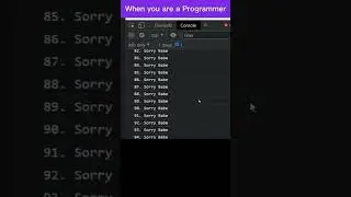 How programmers apologize to their love 😅😁🤩 #coding #shorts #programming