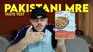 2020 Meals Ready to Eat | Halal MRE |Pakistani MRE| Chicken Karahi | Pakistani MRE Food Review