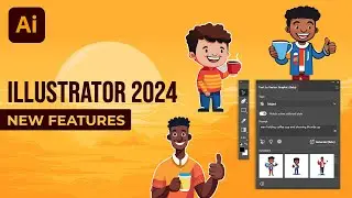 What's NEW in Adobe Illustrator 2024 - NEW FEATURES!