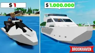 $1 Tekne vs $1.000.000 DEV Tekne!! 🏡Roblox Brookhaven RP