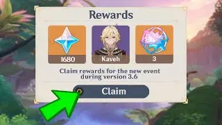 GOOD NEWS!! FREE KAVEH for ALL PLAYERS In Version 3.6 | Genshin Impact