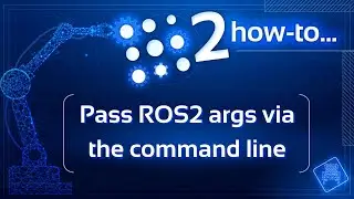 How to pass ROS2 arguments to a ROS2 Node via the command line