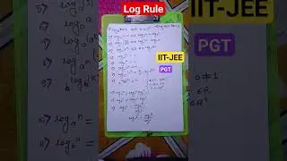 💥Log Rule💥