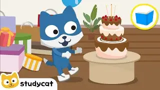 汤姆的生日 🎂| Tom's Birthday | Animated Stories for Kids in Chinese | Learn Chinese | Studycat
