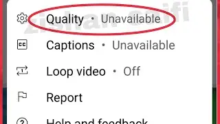 How To Fix YouTube Video Quality Unavailable Problem Solve