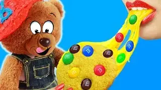 ПЕЧЕНЬЕ С M&M's для МЕДВЕДЯ ВАНЬКИ.  МАША и МЕДВЕДЬ ВАНЬКА!