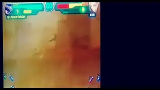 DragonBall Z Budokai Gt Saiyaman Charged Power Attacks Android 18 into Rocky Mountain Ryona