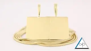 Fine Gold Square Pendants And Gold Chain Cure | Prakash Gems