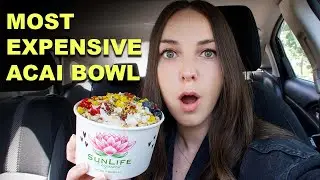 I Got the Most Expensive Acai Bowl in Los Angeles