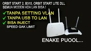 MODEM B310S DAN TPLINK TANPA VLAN | TANPA USB TO LAN DI OPENWRT