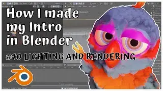 How I made my Intro in Blender || #10 LIGHTING AND RENDERING