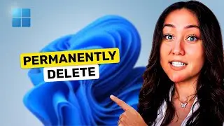 How to permanently delete files or folder in windows 11