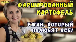 God, how delicious! Stuffed Potatoes in the Oven with Minced Meat / Germany @galabum