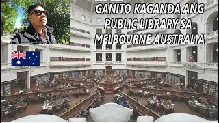 PINAKAMAGANDANG LIBRARY NA NAKITA KO. ANG SWERTE NG MGA STUDENTS DITO SA  MELBOUNE AUSTRALIA