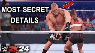 WWE 2K24 Epic Details That No One Found!