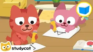 艾莉的作业 📝| Ali's Homework | Animated Stories for Kids in Chinese | Learn Chinese | Studycat