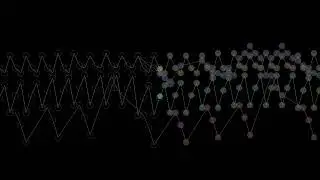 David Borden - Three Preludes and Fugues for Two Pianos (animated graphical score)