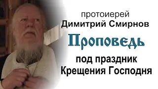 Проповедь под праздник Крещения Господня (2013.01.18)