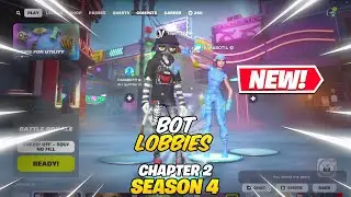 How To Get Bot Lobbies in Fortnite Chapter 6 Season 2! (NEW BOT)