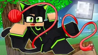 JOGANDO como um MENINO GATO no Minecraft