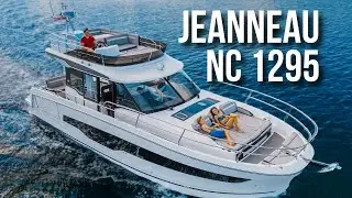 Walkthrough of the Brand New Jeanneau NC1295: Best Premium Long-Distance Cruiser