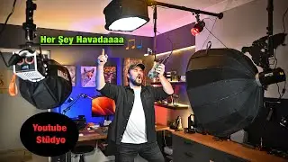 Youtube Stüdyosu ve Home Ofis Kurulumu | Manfrotto Autopole Mucizesi
