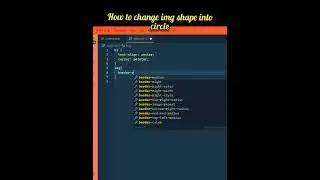 how to change square image into circle in html & css #coding#programming#projects#html #css#htmlcss