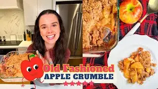 BEST Easy Apple Crumble Recipe