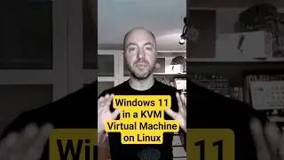 Windows 11 integrated into LINUX with Virtual Machines.