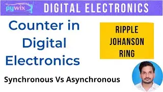 counters in digital electronics | counter sequential circuit