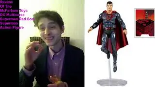 Review Of The McFarlane Toys DC Multiverse Superman Red Son Superman Action Figure