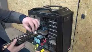 Очистка компьютера от пыли. Cleaning your computer from dust.
