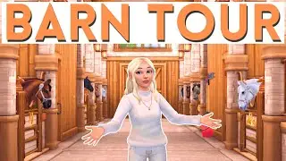MY DREAM HORSE BARN TOUR! ~ Star Stable Realistic Roleplay