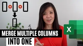 Know how to merge columns in Excel? Watch this !!