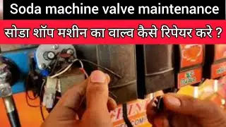 cornelius soda valve repaire / soda machine maintenance / soda machine valve repair / soda machine