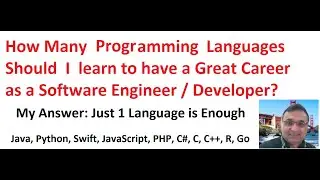 How many Programming languages should I learn or master?