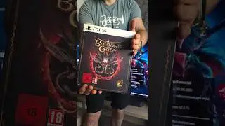 Редкая коллекционка PS5 - Baldurs Gate 3. Распаковка