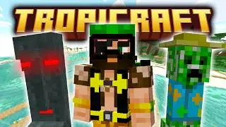 Я Выжил с Самым Тропическим Модом в Майнкрафт | TropiCraft
