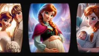 Anna's mom journey 🍼🤱 Anna pregnant and giving birth~Becoming a Mom~Disney fan fiction~Motherhood